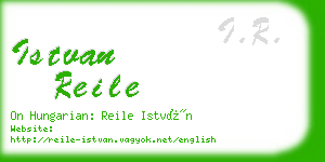 istvan reile business card